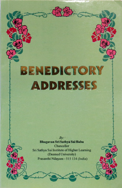 BENEDICTORY ADDRESSES