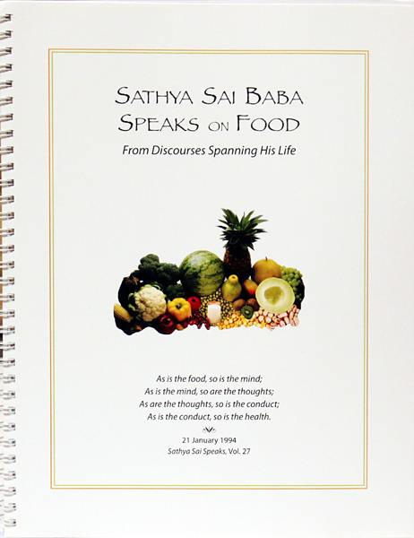 SATHYA SAI BABA SPEAKS ON FOOD